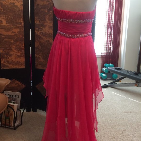 Cache party dress, hot pink, size 6 - Picture 3 of 5